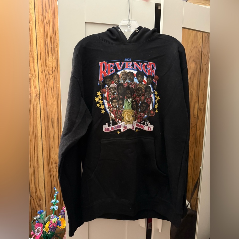 Revenge Rolling Loud 2021 Black Hoodie